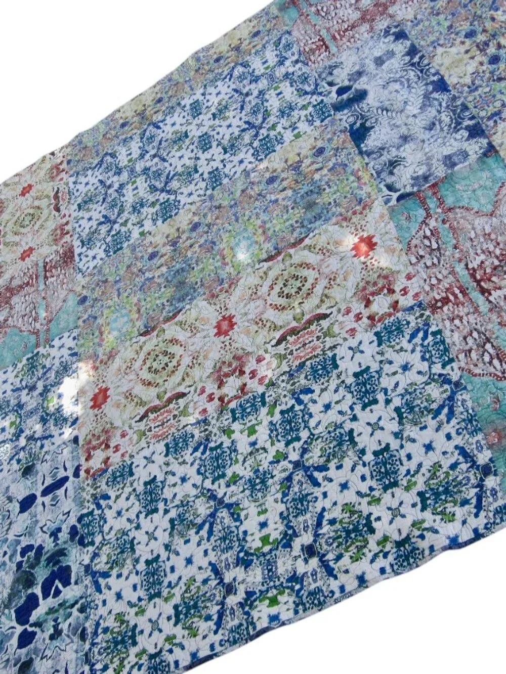 Tracy Porter Poetic Wanderlust Full Size Quilt Tie Dye Patchwork Hippie Boho